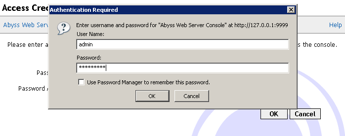 abyss web server https