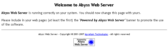 abyss web server download