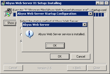 abyss web server underground