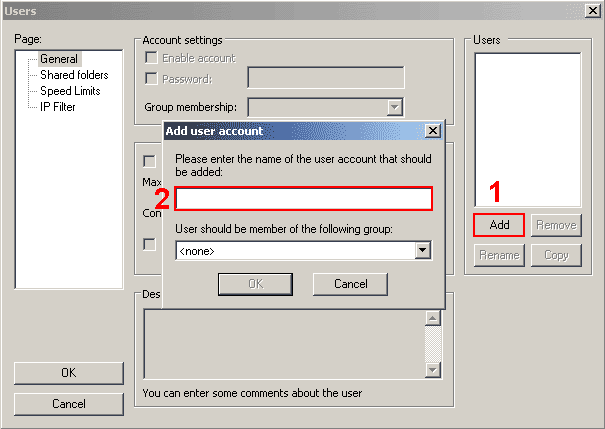 setup filezilla client